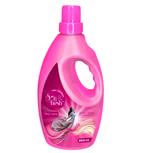 Soft & Fresh Pink Coral, 850ml bottle, best after wash fabric conditioner softener increase shine, softness and freshness